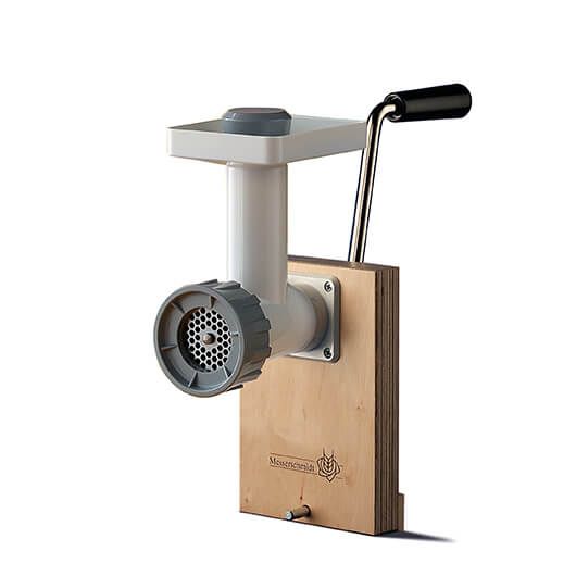 Universalwolf mit Spritzgebäckvorsatz inclusive Handantrieb 1 Universalwolf mit Handantrieb