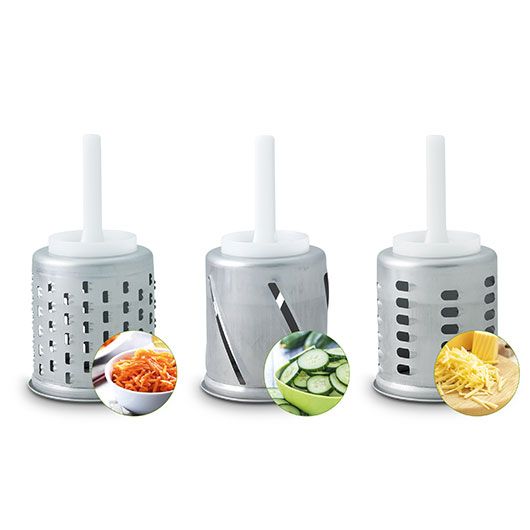 Gemüseschneider Vorsatz MVSA Metall für KitchenAid - Direktanschluss, inklusive Zusatztrommelset EMVSC 7 Gemüseschneider Vorsatz MVSA Metall für KitchenAid - Direktanschluss,  inklusive Zusatztrommelset EMVSC – Bild 7