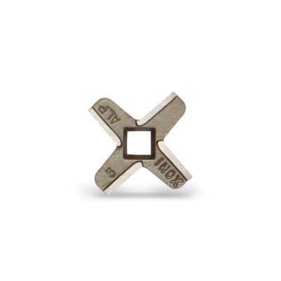 4-flügliges Edelstahlmesser