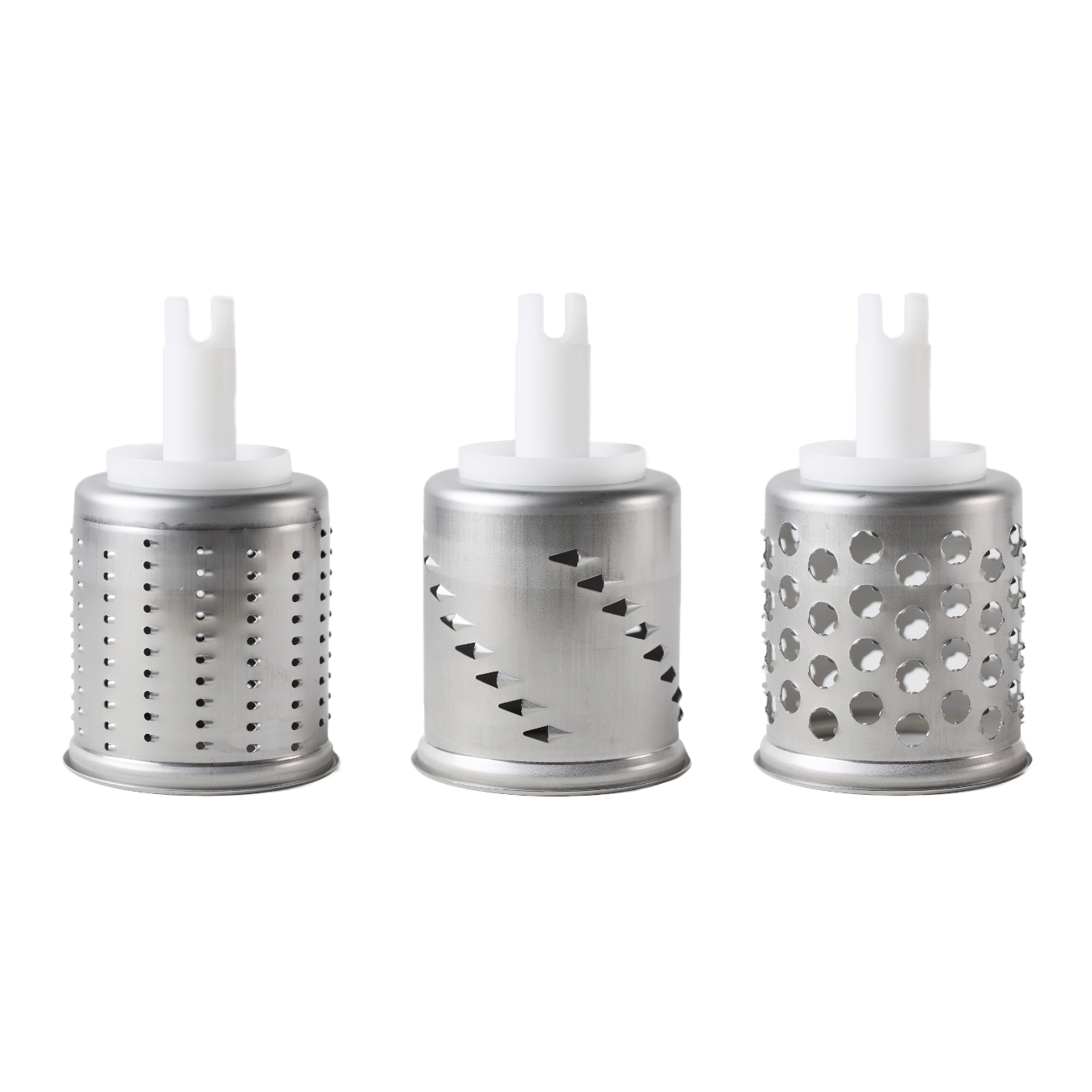 Zusatztrommelset für Gemüseschneider - Ankarsrum Direktanschluss 1 Zusatztrommelset für Gemüseschneider - Ankarsrum Direktanschluss